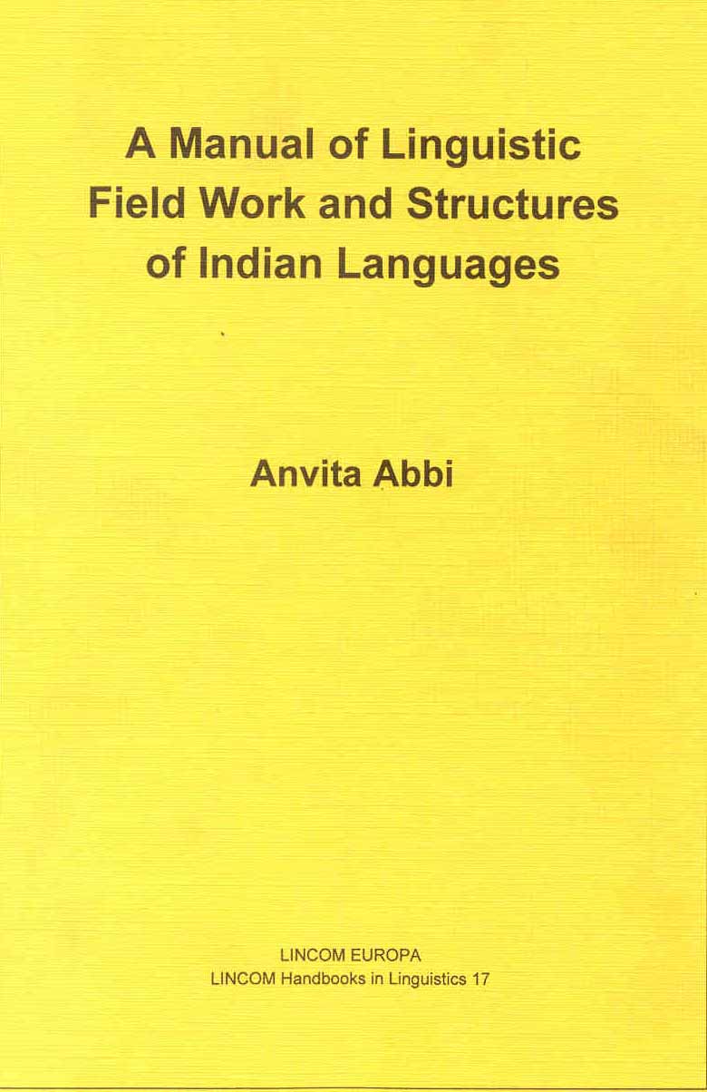 Dr. Anvita Abbi's Book