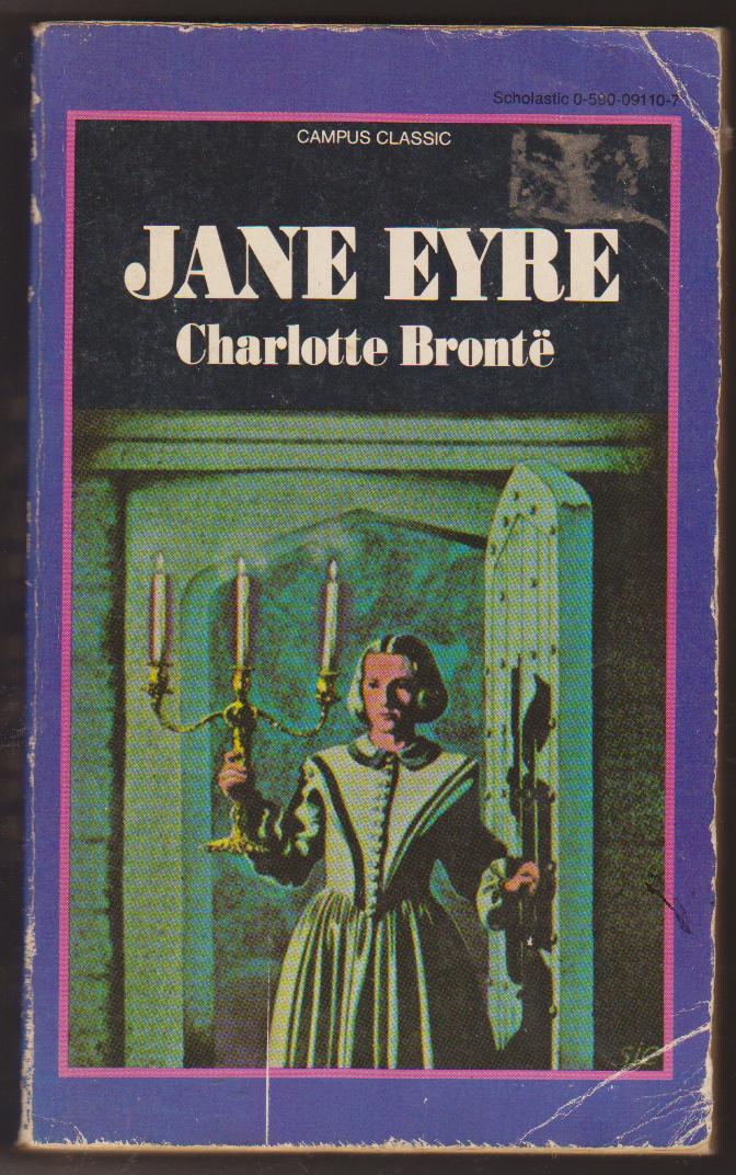 Cover page of the novel Jane Eyre