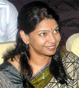 Ms. Kanimozhi, Leader, DMK